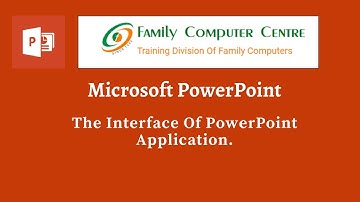 Microsoft PowerPoint Tutorials | The Interface of PowerPoint Application.
