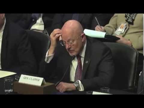 James Clapper (DNI) Lies to the Senate About the NSA