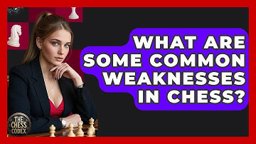 What Are Some Common Weaknesses In Chess? - The Chess Codex