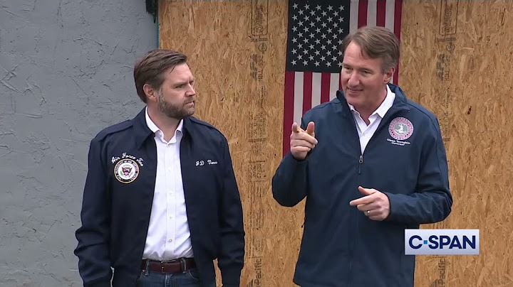 VP JD Vance and Gov. Glenn Youngkin in Damascus Virginia for Hurricane Helene relief (1-27-2025)