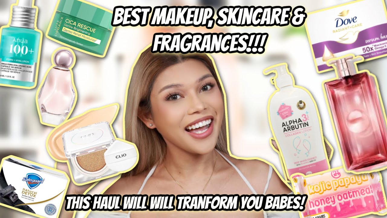 BEST FRAGRANCES, SKINCARE & MAKEUP! THIS HAUL WILL TRANSFORM YOU BABE!