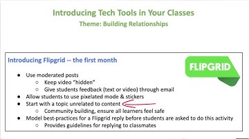 Introducing Flipgrid: Tips for a positive first experience for students