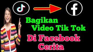 Cara Berbagi Video Tiktok di Facebook Story (2023) | bagikan video tiktok di cerita facebook