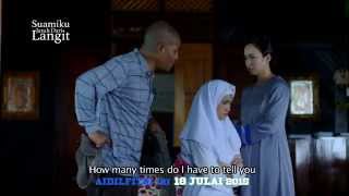 Nora Danish,Qi Razali dalam filem Suamiku Jatuh Dari Langit  Trailer