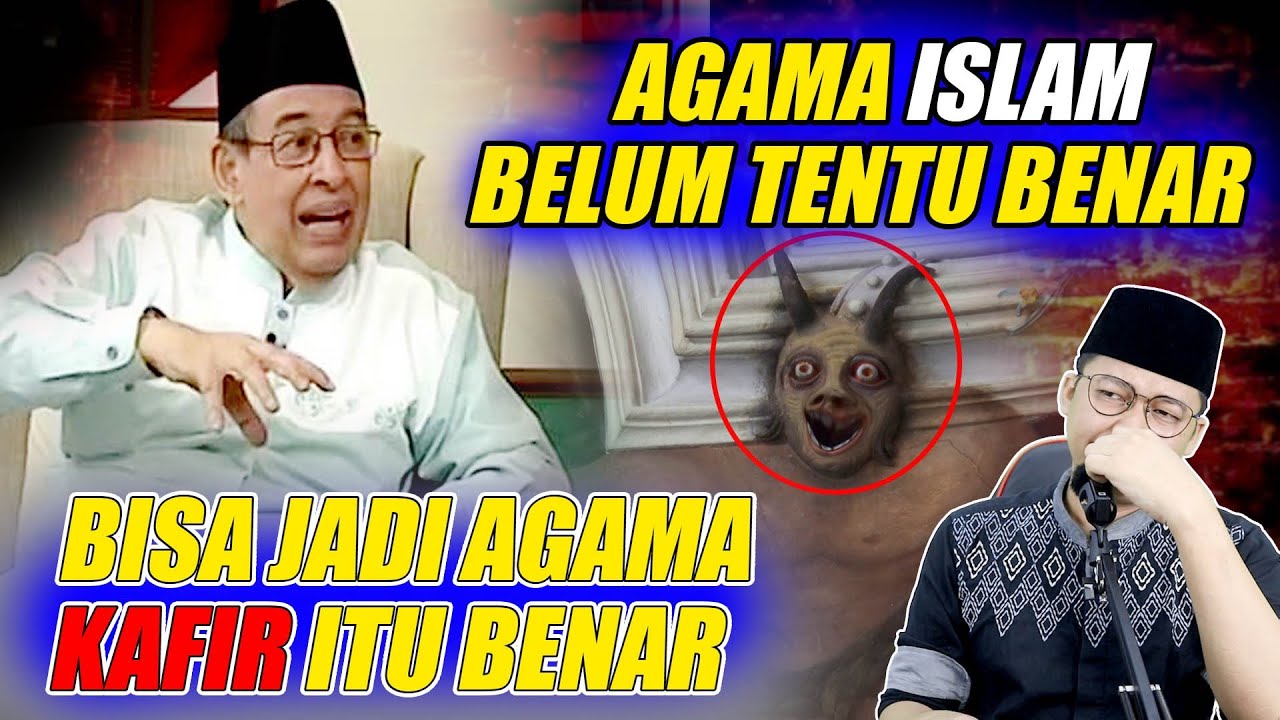 Islam Belom Tentu Agama Yang Benar Dakwah Macam Apa Ini 🤦‍♂️Bapak Qurais Syihab Mungkin Salah Tafsir