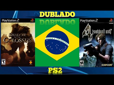 Jogos de Playstation 2 dublados???