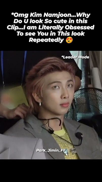 Namjoon With His Exposed Forehead In His Butter Era🔥🔥🔥#bts#rm#jin#suga#jhope#jimin#v#jungkook