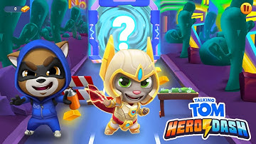 Talking Tom Hero Dash - Platinum Tom but its Talking Tom Gold Run theme 🦸‍♂️🏛💎