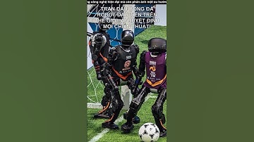 Trận đấu bóng đá robot đầu tiên trên thế giới: AI quyết định mọi chiến thuật!