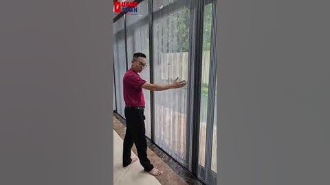 Cửa lưới chống muỗi hệ xếp xích #Cửalướichốngmuỗihệxếpxích