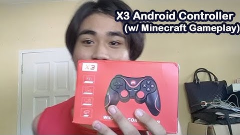 Unboxing My X3 Controller!! (W/ Minecraft Gameplay)