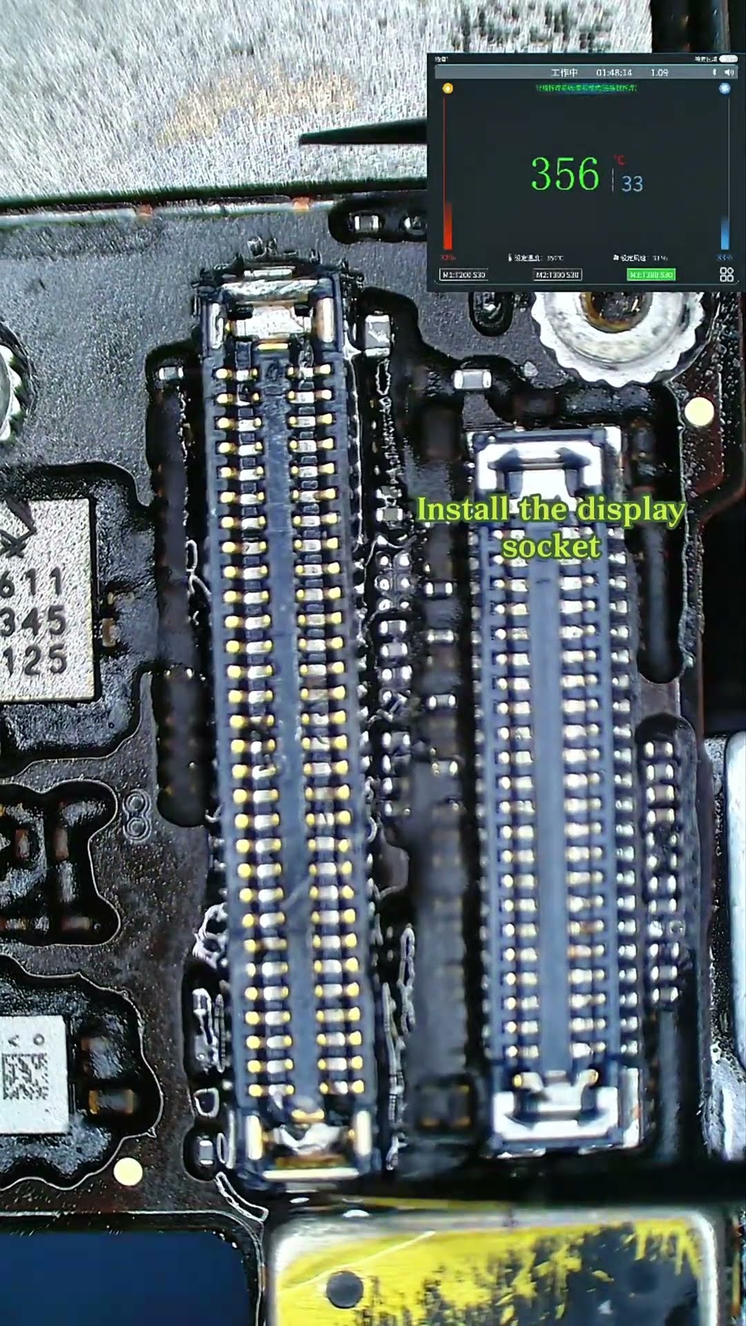 故障したiPhone13Pro iPhone 13 Pro Screen Flashes & Goes Black on Boot | Replace