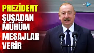 Prezident və birinci xanım “Xarıbülbül” Beynəlxalq Musiqi Festivalında: mühüm mesajlar verilir