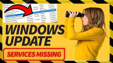 🆂🅾🅻🆅🅴🅳 ✔How to Fix Windows Update Service Missing from Windows 10/11 @Getsmart24