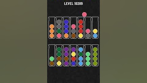 Ball Sort Puzzle Level 10289 / Water Sort Puzzle Level 10289  / all the same