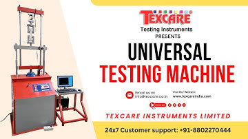 Universal Testing Machine, UTM, Tensile Test, Compression Test, Flexural Test, Shear Test, Peel Test