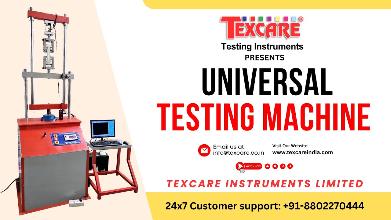 Universal Testing Machine, UTM, Tensile Test, Compression Test ...
