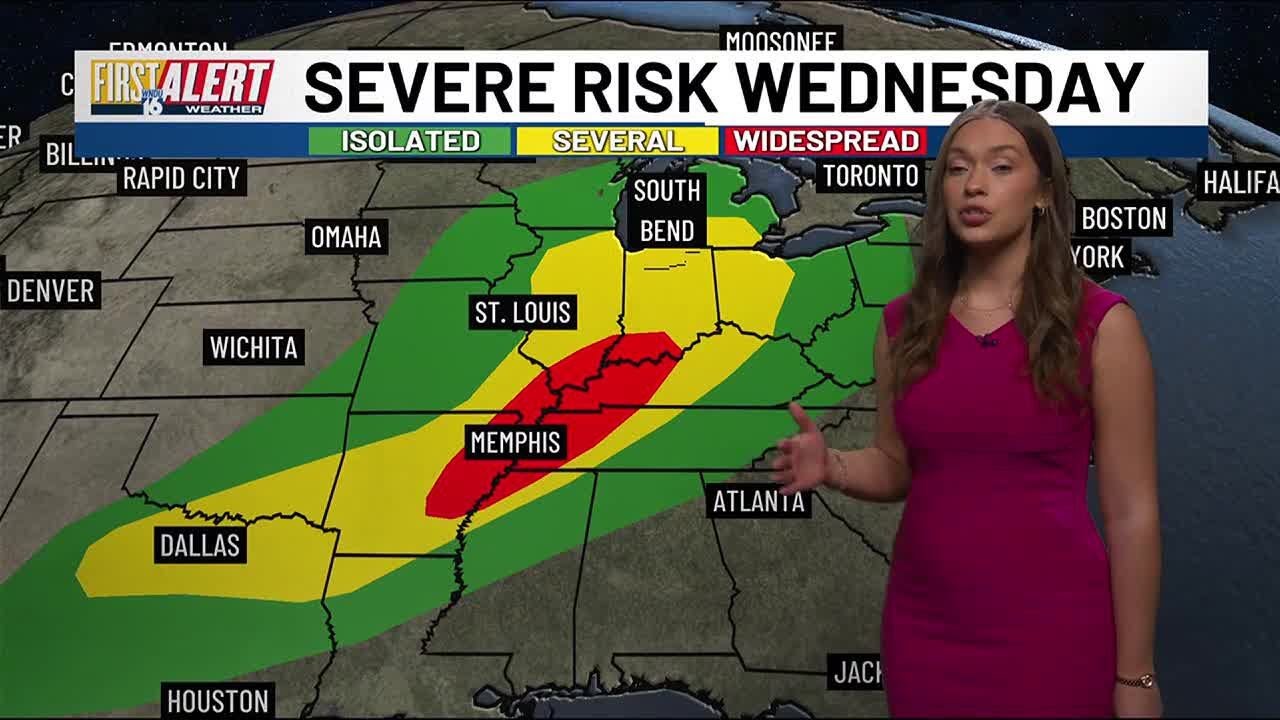 First Alert Weather: Rain and thunderstorms move in overnight - YouTube