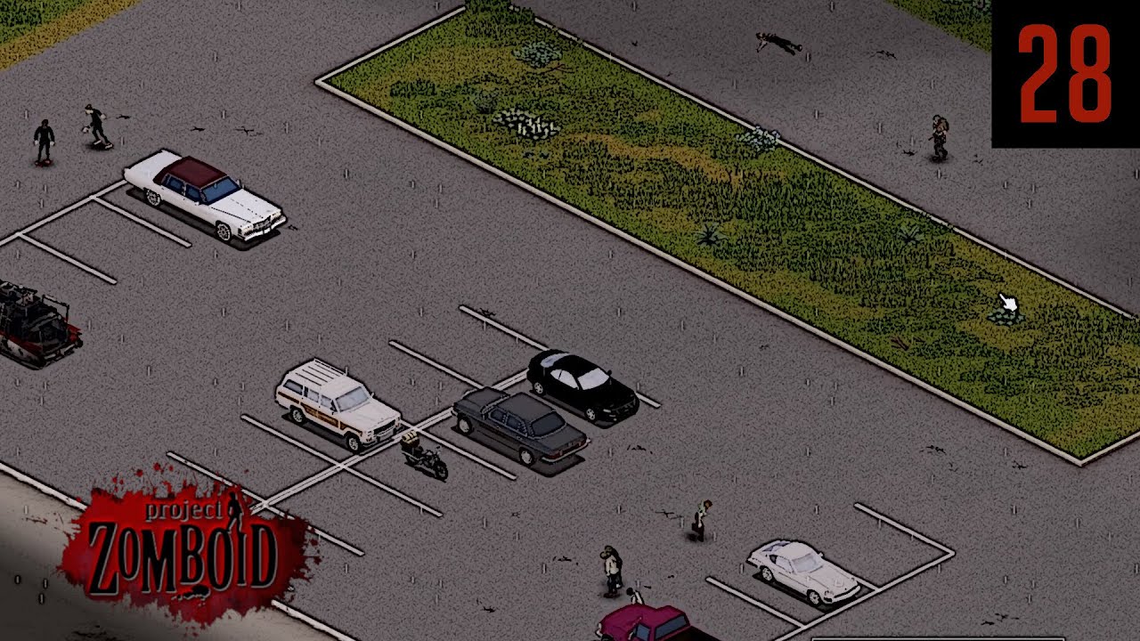 Totally not Getting Distracted by Cars Project Zomboid You Only Loot