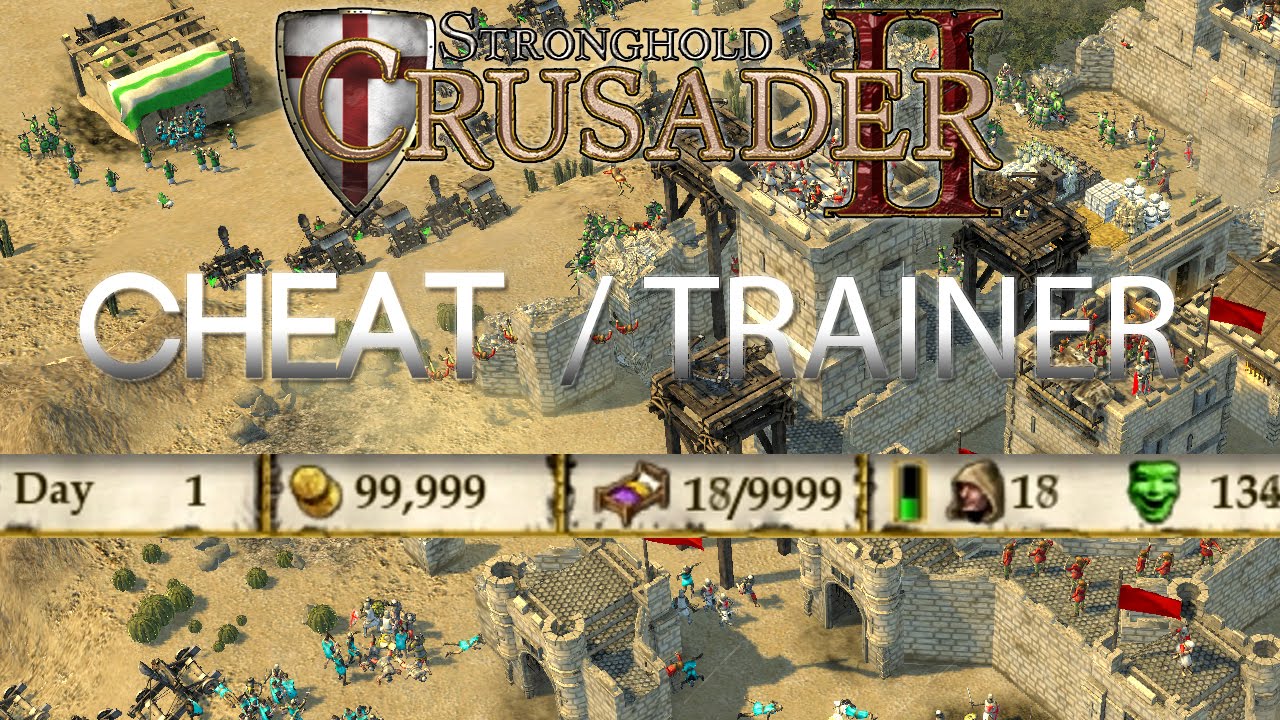 stronghold crusader cheats
