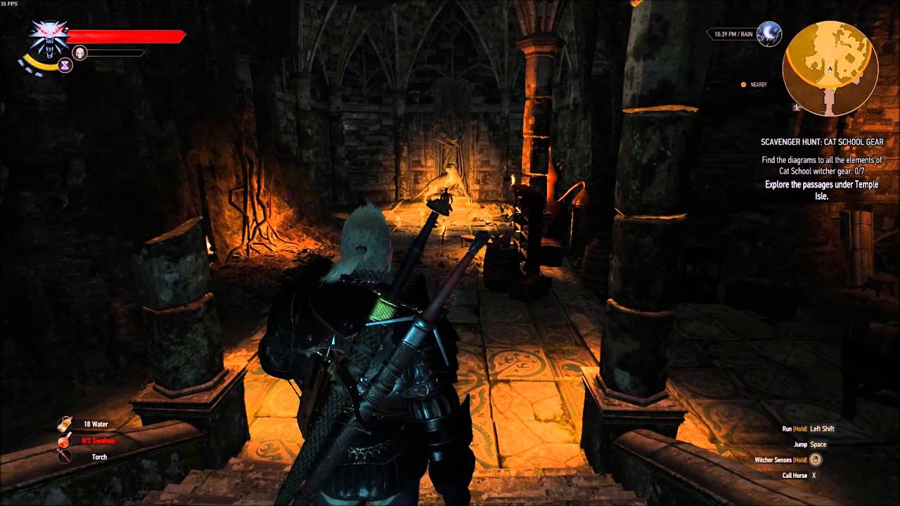 The Witcher 3 Where to find the Feline armor set diagrams YouTube