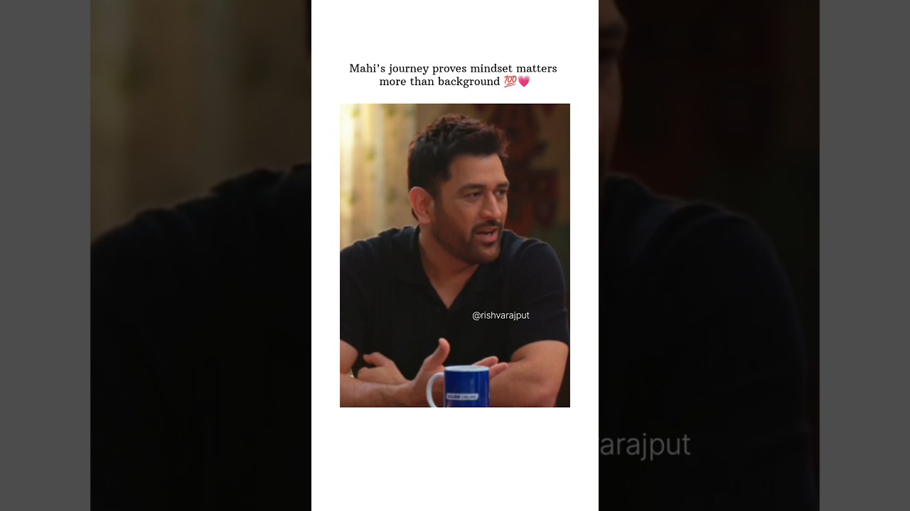 silence, focus and pure command -Dhoni style.Source Allen online podcast #dhoni #allen #mahi