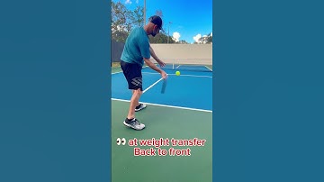 Need more power with your Pickleball serve? Watch this! #pickleball #pickleballtips #pickleballserve