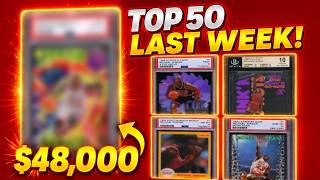 Top 50 Michael Jordan Card Sales Last Week 💰 #9 & #2 SHOCKED Me!
