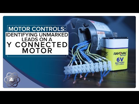 Identifying leads on an unmarked 9 lead WYE connected Motor