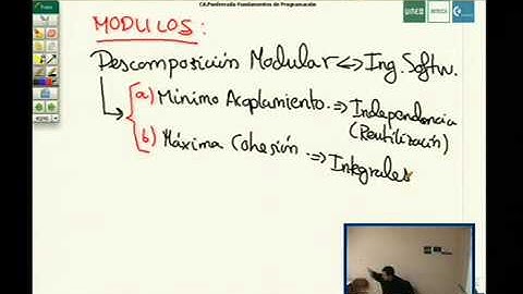 VÍDEO 4. CONTENIDO: Tema 14 Tipos abstractos de datos. Tema 15 Estructura modular.