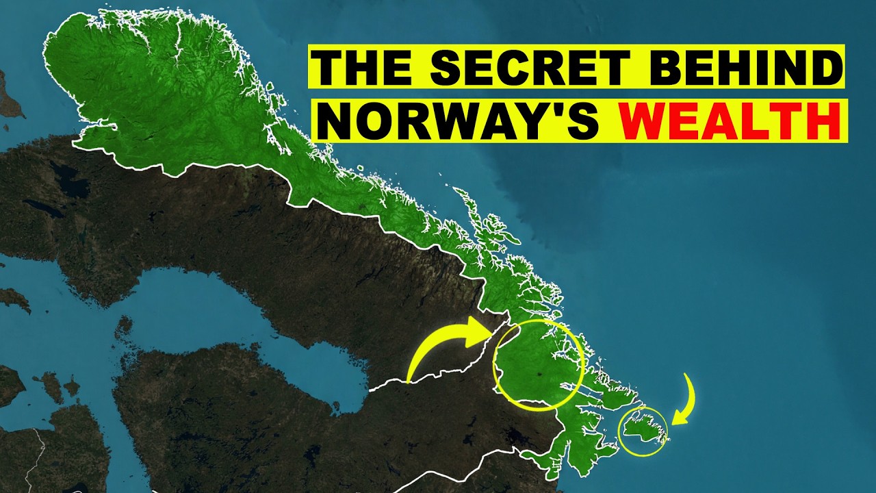 Why Norway is Becoming the World’s Richest Country? | Animated Map explained