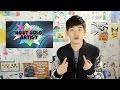 Nominees for the Best Solo Artist in Kpop feat Eric Nam