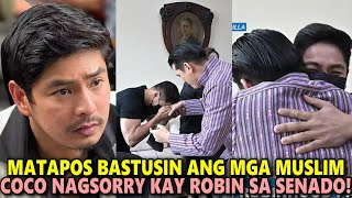 Coco Martin Nag-Sorry Kay Robin Padilla Sa Senado Dahil Sa Muslim Issue Ng Batang Quiapo