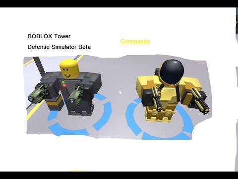 Repeat Roblox Tower Defense Simulator Beta รวว Commando By - 