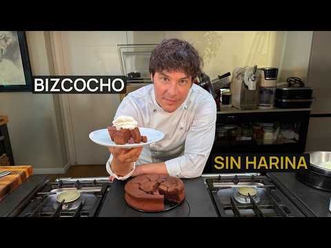 CÓMO HACER UN BIZCOCHO DE CHOCOLATE SIN HARINA