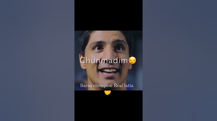 Goool Real chempion Barsa latta😂
