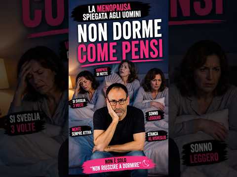 Video Perché una donna in menopausa si sveglia alle 3 di notte?