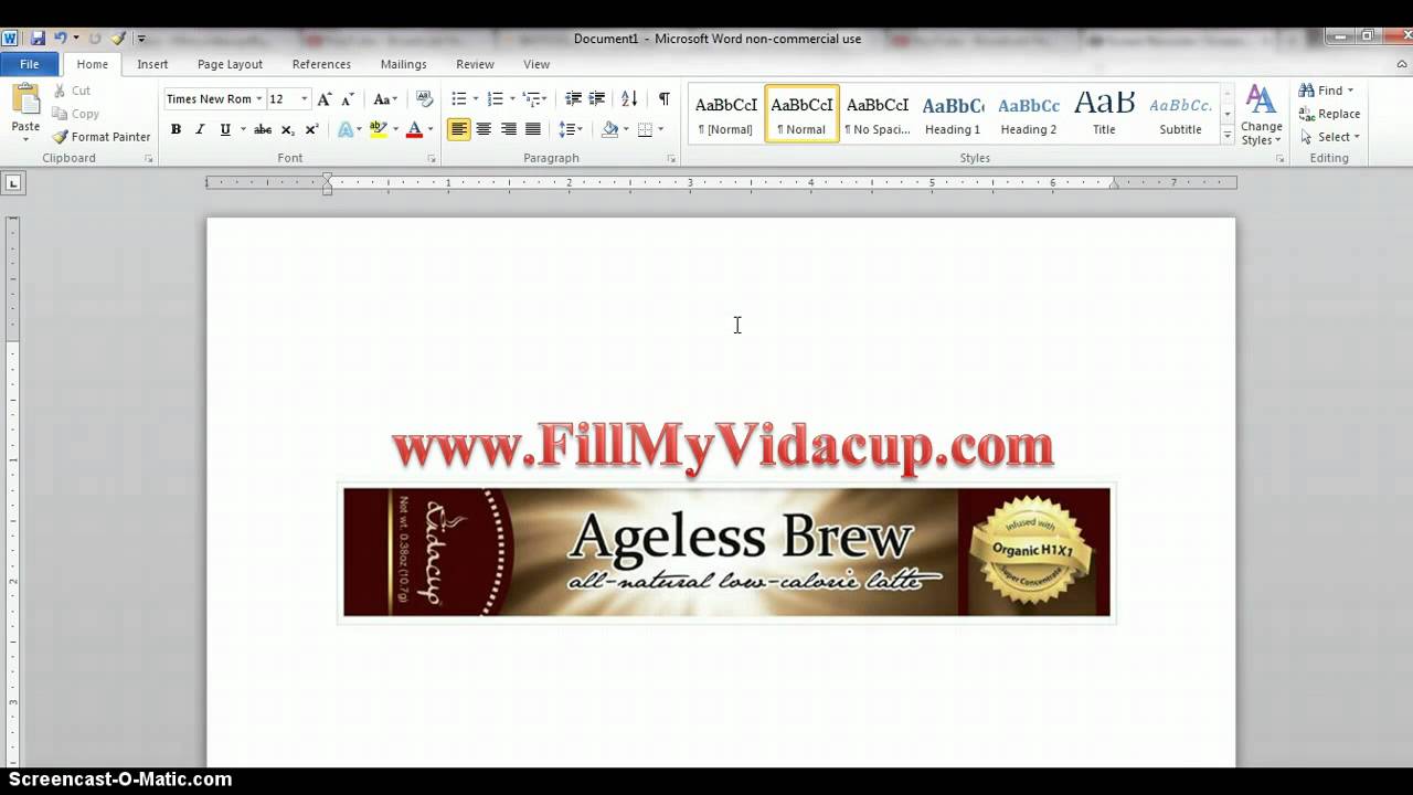 How to Create a custom banner using Word YouTube