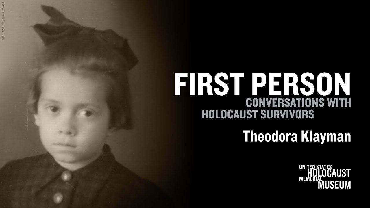 2024 First Person with Holocaust Survivor Theodora Klayman