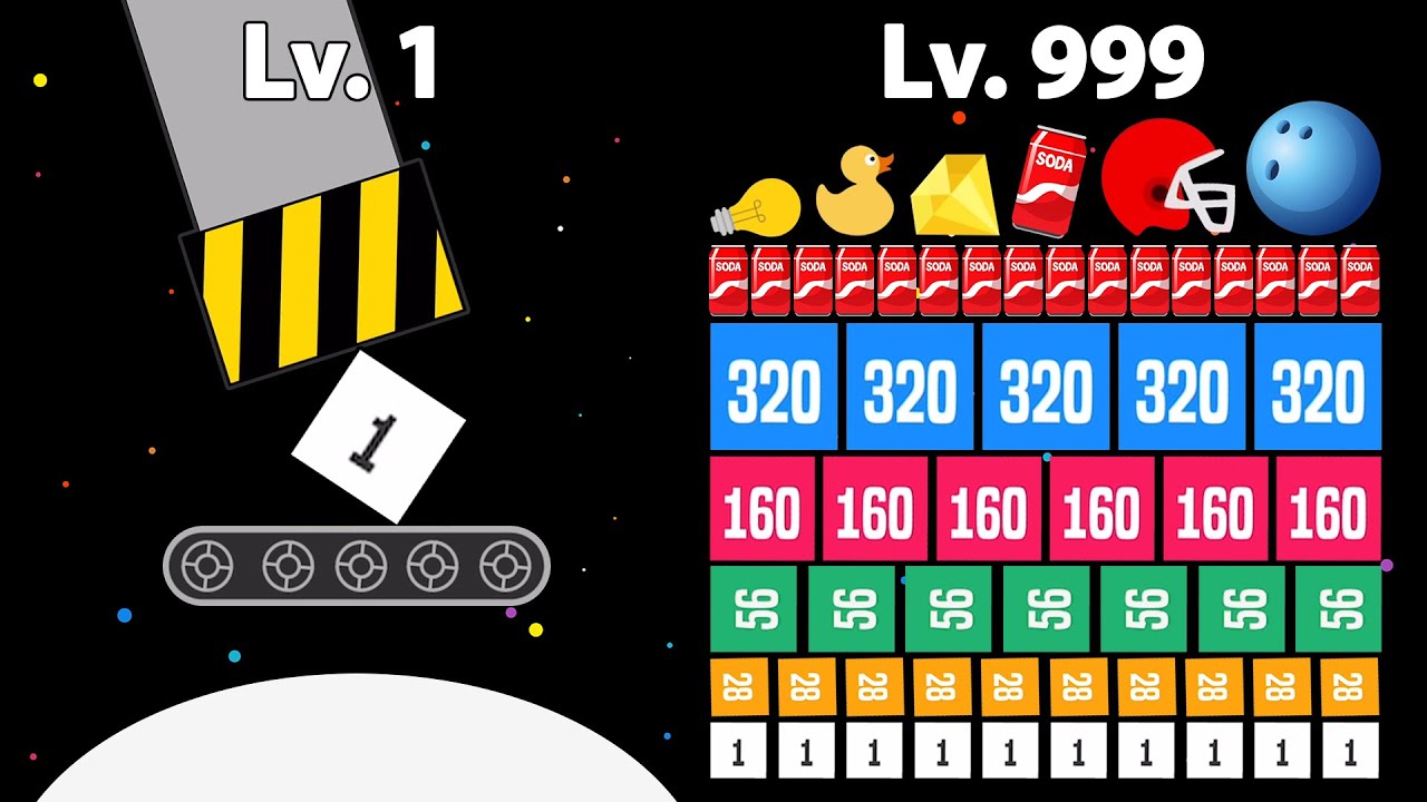 ASMR CRUSH - Best Idle Clicker Games Mobile (Level 1-999)