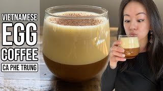 ☕Vietnamese Egg Coffee (Ca Phe Trung) Recipe & How to Pasteurize Eggs | RACK OF LAM