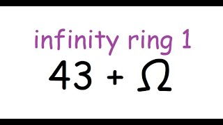 infinity ring 1 run