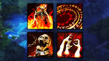 enemy team Warlock, Dota 2