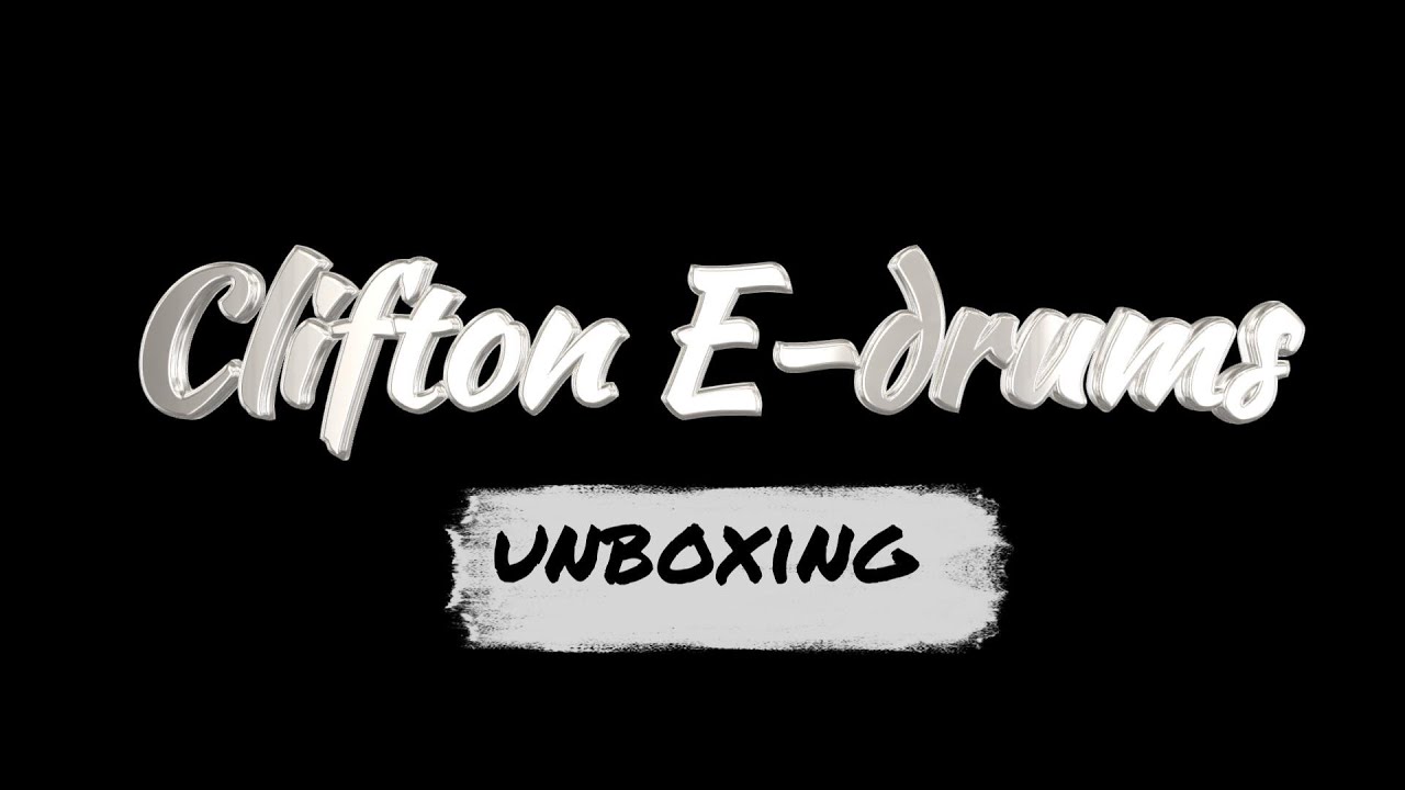 CLIFTON EDRUMS UNBOXING!!! THE CHEAPEST E DRUMS!!! AFFORDABLE!!! YouTube