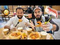 Itna mushkil khana pehle nahi khaya  delicious sea food in madinah 