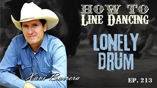 How to dance LONELY DRUM 32 Counts Beginner Country Line Dance.