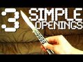Three More Openings/Closings + Tutorial 6 - Beginner Balisong Moves