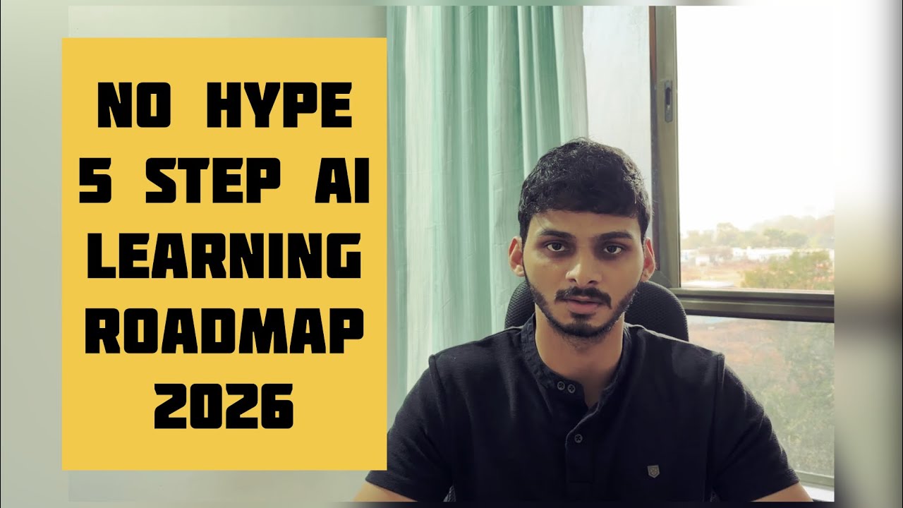 How to Start Learning AI in 2026 | Beginner Roadmap for Students - YouTube