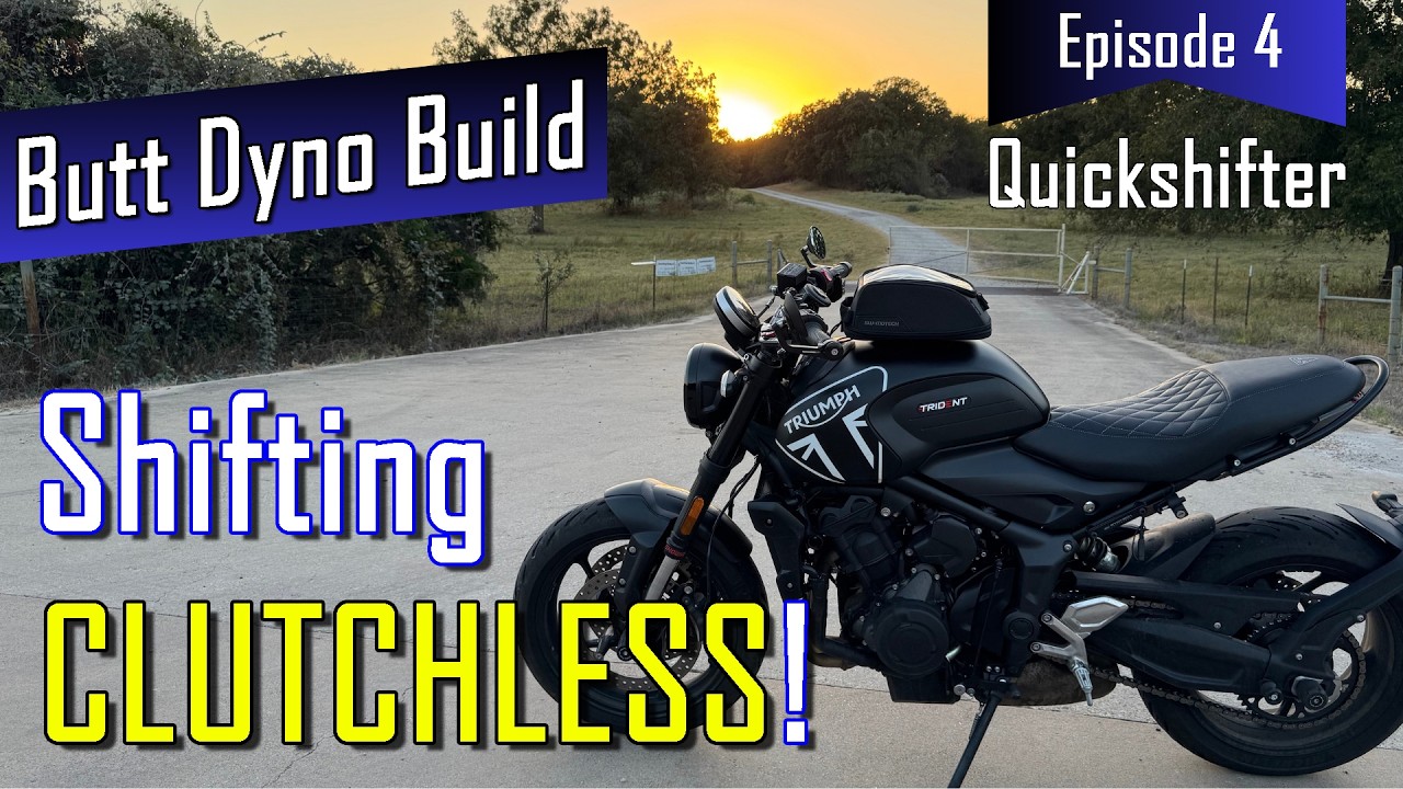 Triumph Quickshifter Install | Butt Dyno Build Ep. 4 | Trident 660