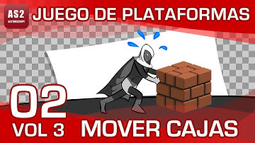 Tutorial Flash AS2 - Mover Cajas, Juego de Plataformas
